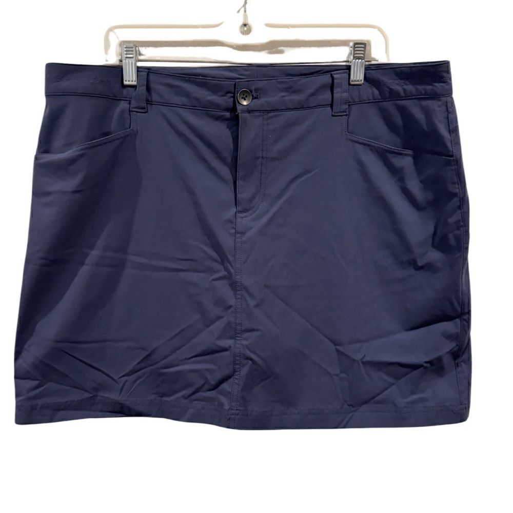 Eddie Bauer Blue Excursion Skort Size 16